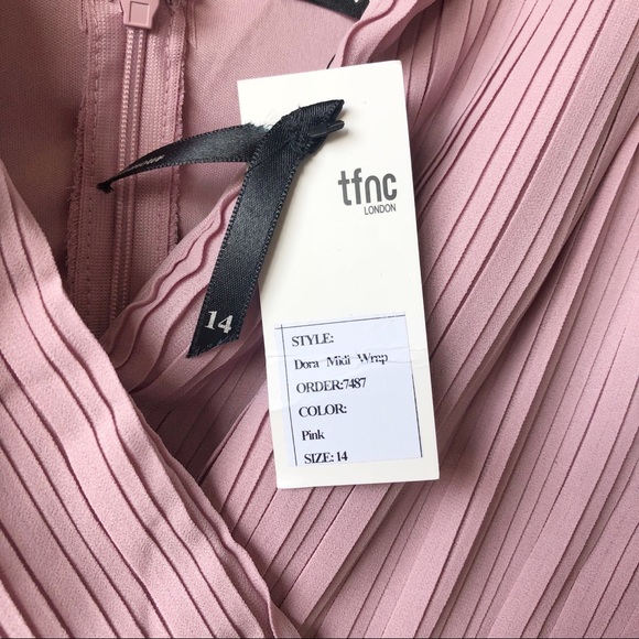 Bridesmaid Wrap Midi Dress (Brand New) - Picture 4 of 4